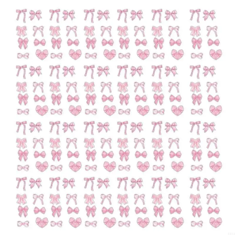500Pieces Nhãn dán Bowknot Aestetic