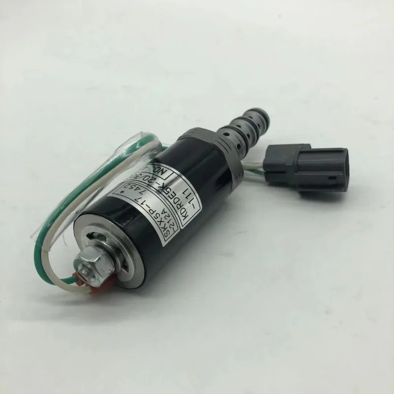Parts for excavator parts Kobelco SK200-2/200-3/200 -5 hydraulic pump solenoid valve Kobelco main pump solenoid valve