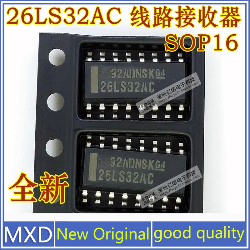 5Pcs/Lot New Original AM26LS32ACDR 26LS32AC Line Receiver SOP16 Good Quality In Stock