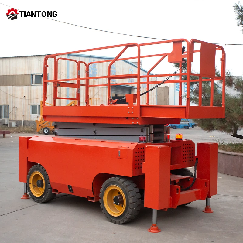 Factory Price Mini Electric Hydraulic Scissor Lift platform Small Elevated Work 4m 6m 8m 10m 12m 14m 16m 18m