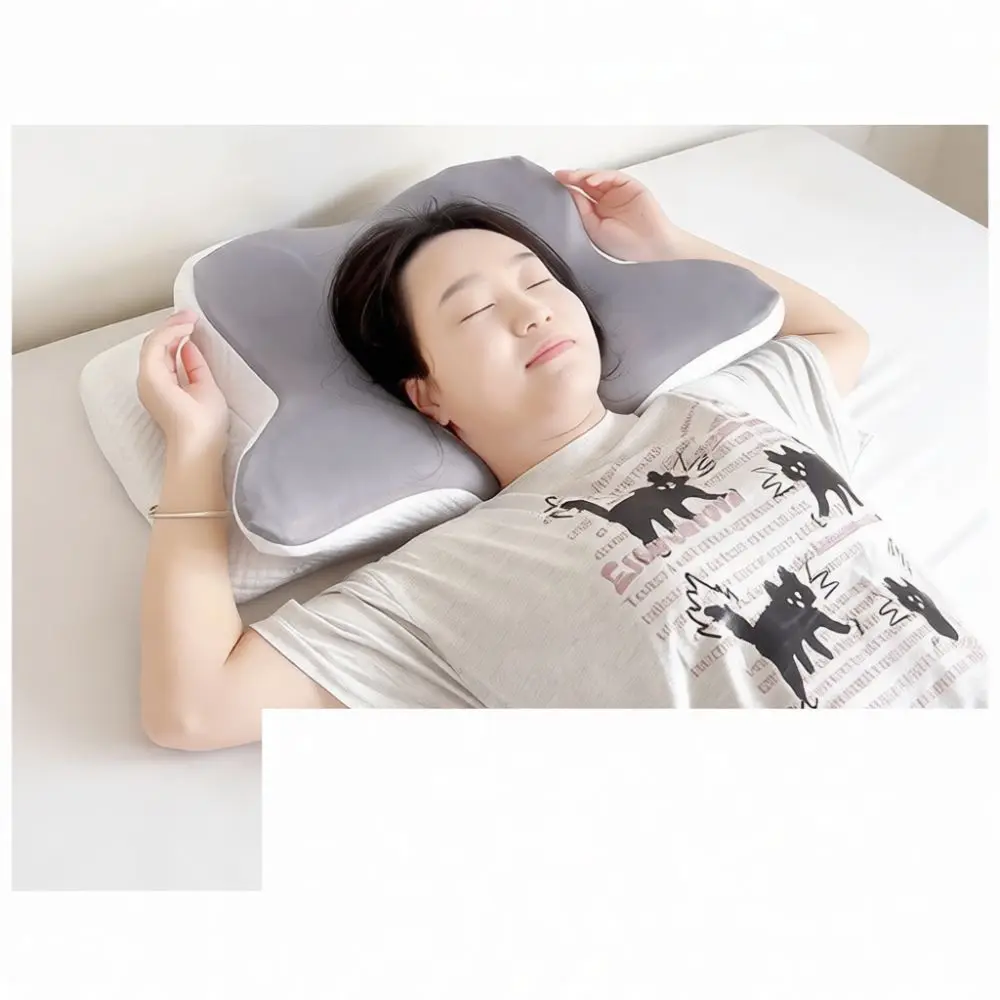 Butterfly Memory Foam Pillow Ergonomic Neck Support Slow Rebound Breathable Sleeping Cushion For All Seasons Bedding