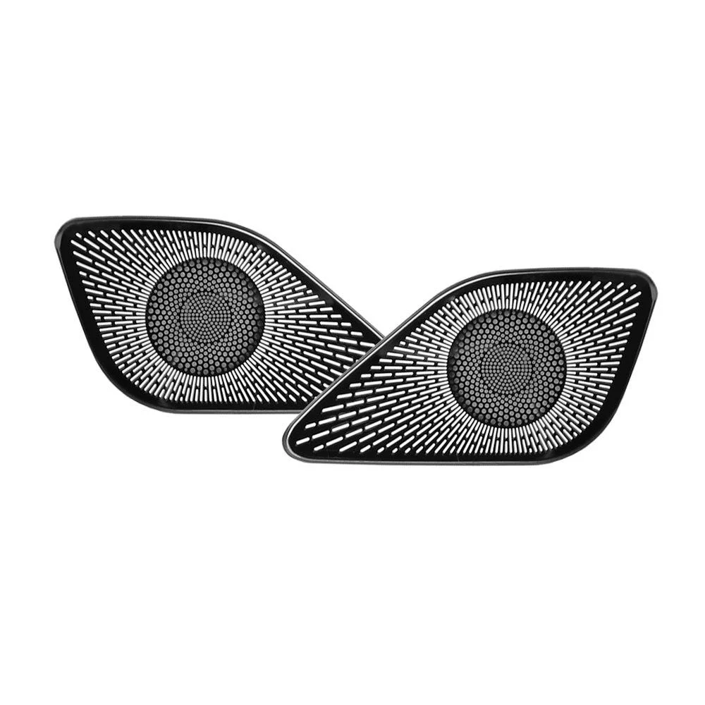 

For Tuning Kia Sportage NQ5 Stainless Steel Door A-pillar Speaker Cover Small Horn Trim Sticker Styling Moulding Car Interior