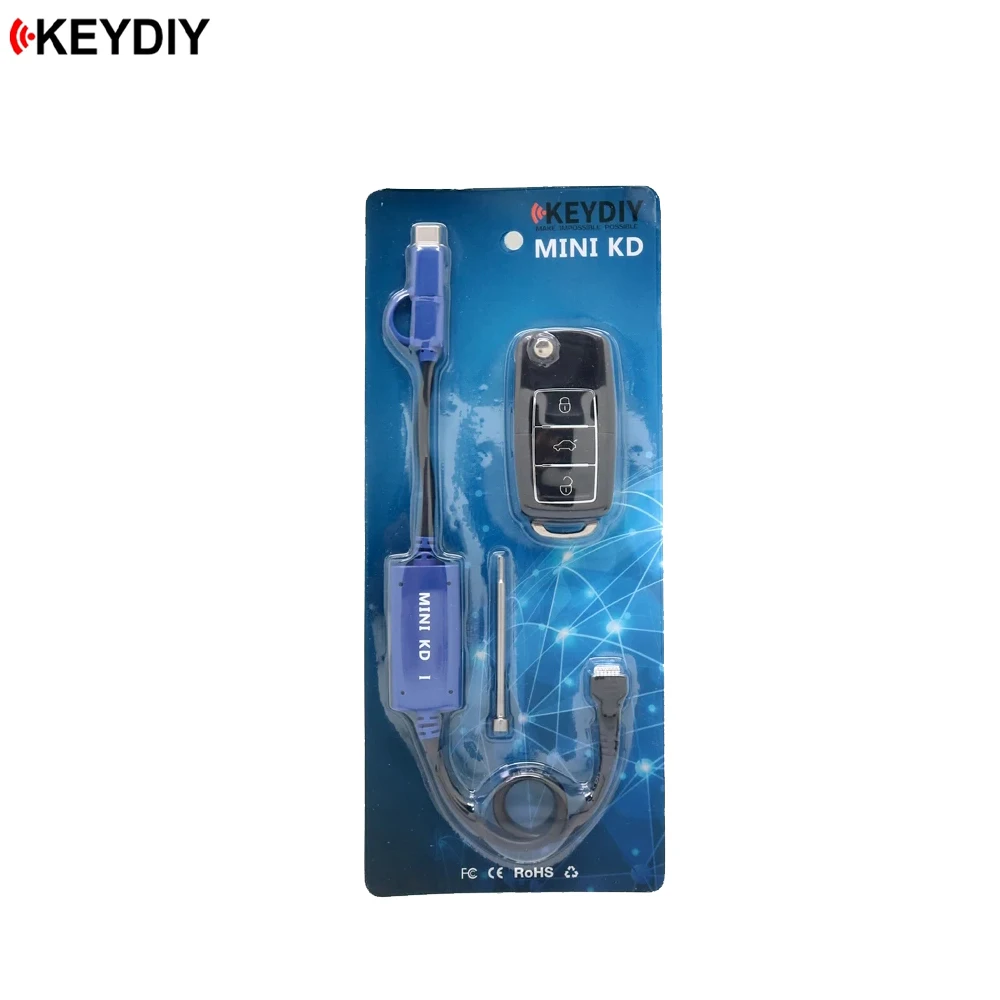 KEYDIY KDMINI Universal Remote Multi-Function For KD KD900 / KD200 / URG200 Autokey Supply AKKDC028 1PC