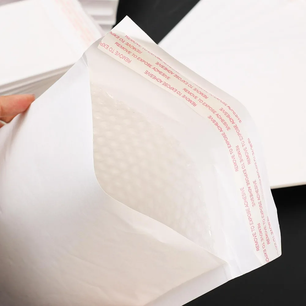 10-40Pack Self Seal Adhesive Padded Bubble Mailers Anti Drop Bubble Envelopes Bags Shockproof Envelopes Mailing Waterproof Bags