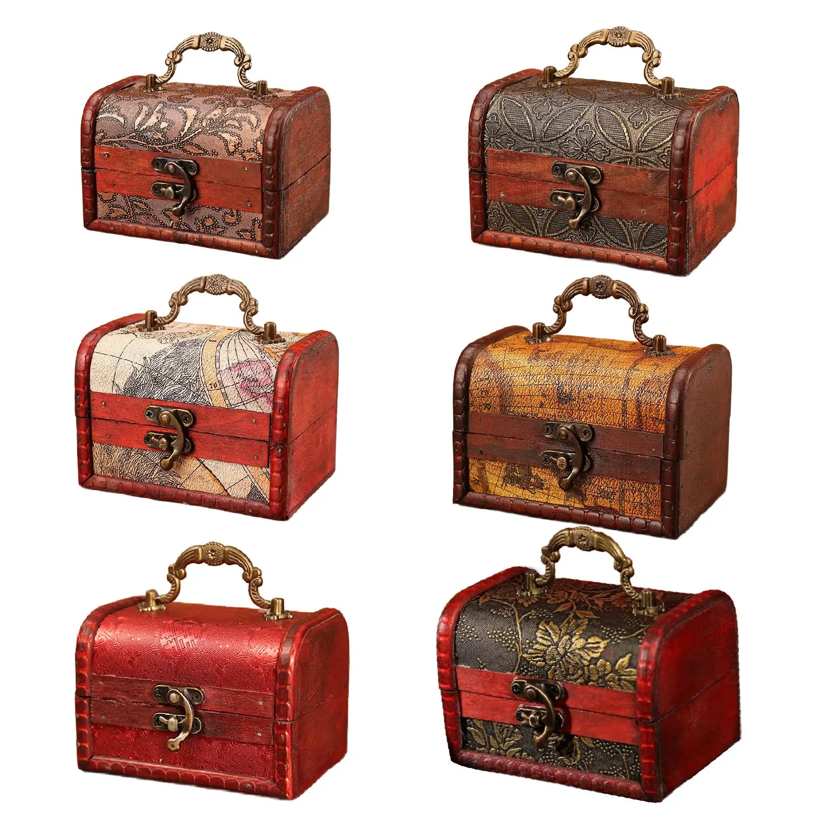 

Коробка для хранения ювелирных изделий, женский деревянный держатель для ювелирных изделий, органайзер для ожерелья, колец