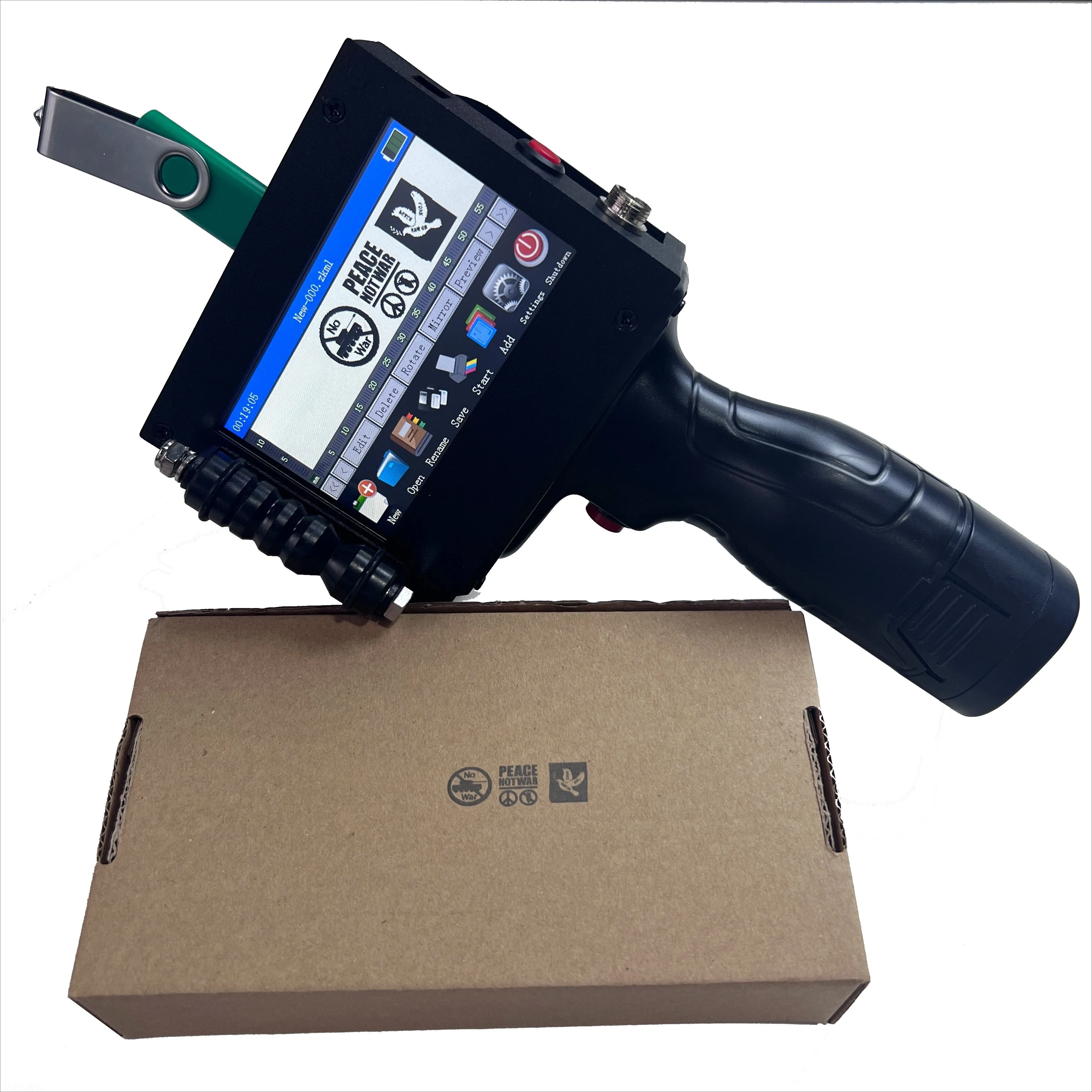 Industrial Portable Photo Paper Inkjet Coding Printer Machine