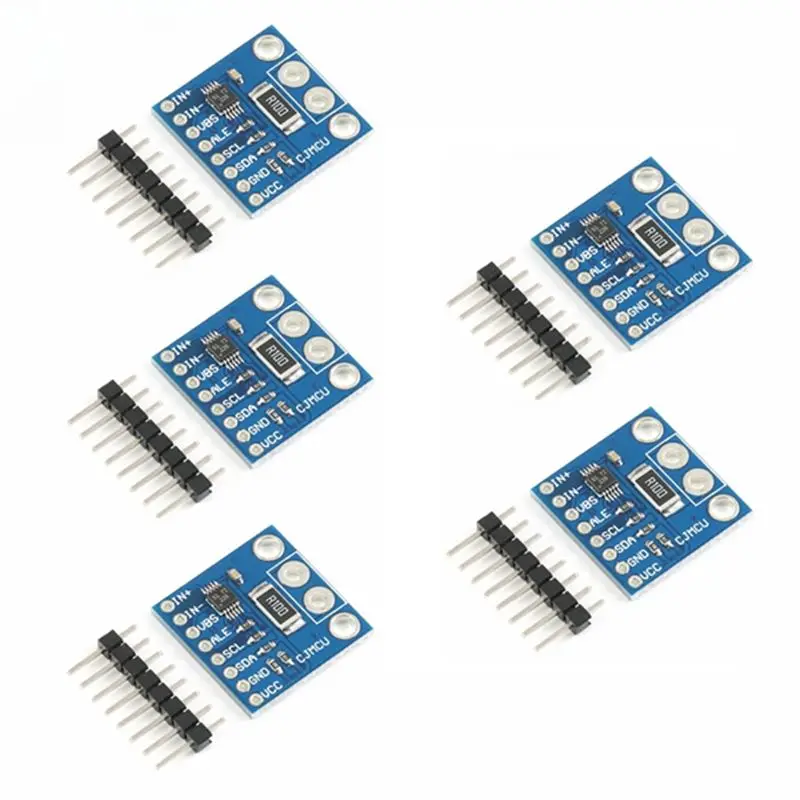 

BNVN-5PCS INA226 CJMCU-226 IIC I2C Интерфейсный модуль датчика двунаправленного мониторинга тока/мощности для Arduino, прочный, простой в установке