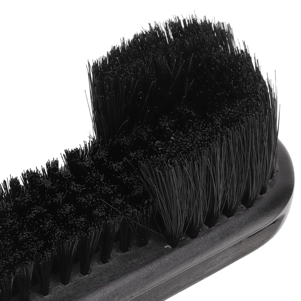 2PCS Wood Handle Pool Table Brush Nylon 8in Rail Billiard Brush Kit 9in Size Black Billiard Cleaning Brush Billiards Table