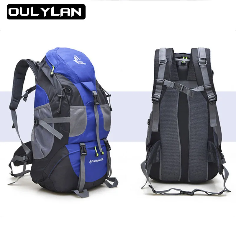 

50L Outdoor Travel Backpack Men's Women's Camping Hiking Rucksack Sports Ultralight Polyester Mountaineering Bag