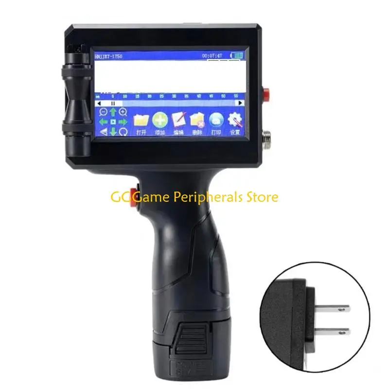 

U55B Handhelds Inkjet Printers 25.4mm BarBatchCode Date Number Logos Expiry Date Label Jet Inkjet Printers