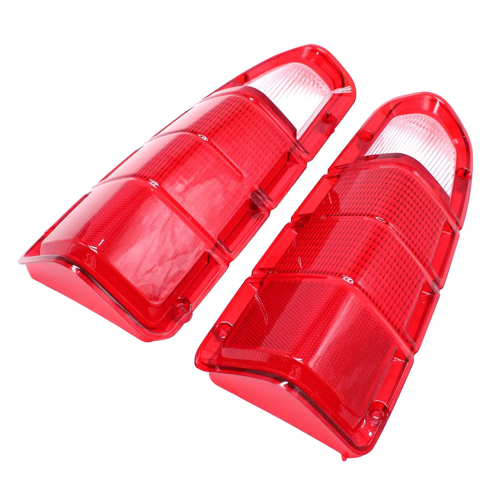 

2 Pieces Taillight Lens Bike-073 Automobile Repairing Accessory Easy Installation Replace Parts for Ddoge Truck 1972-1980