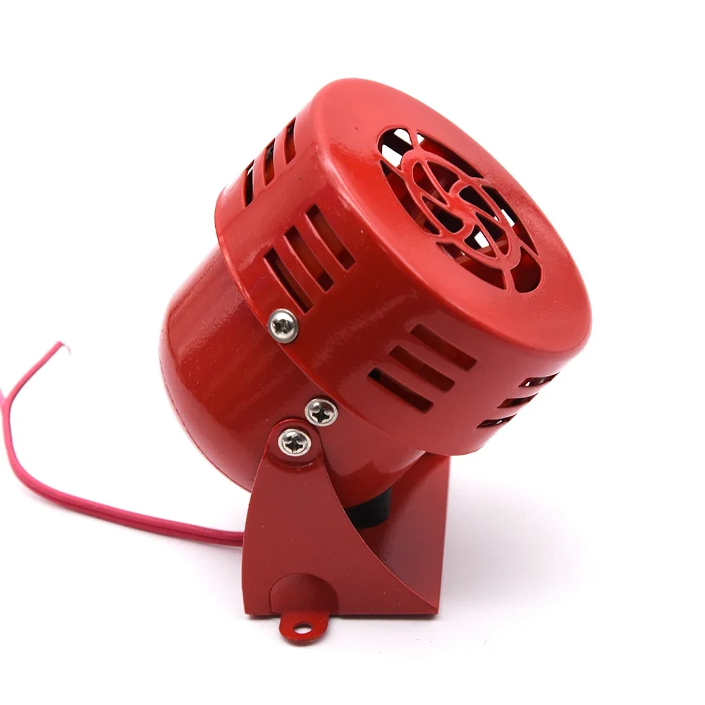 12V Sirenenhorn Mini 110dB Rote Luftschutzsirene Lautsprecher Alarm Auto LKW Sound Elektrisch Angetriebene Druckluft-Hupe Laut – Detail 5