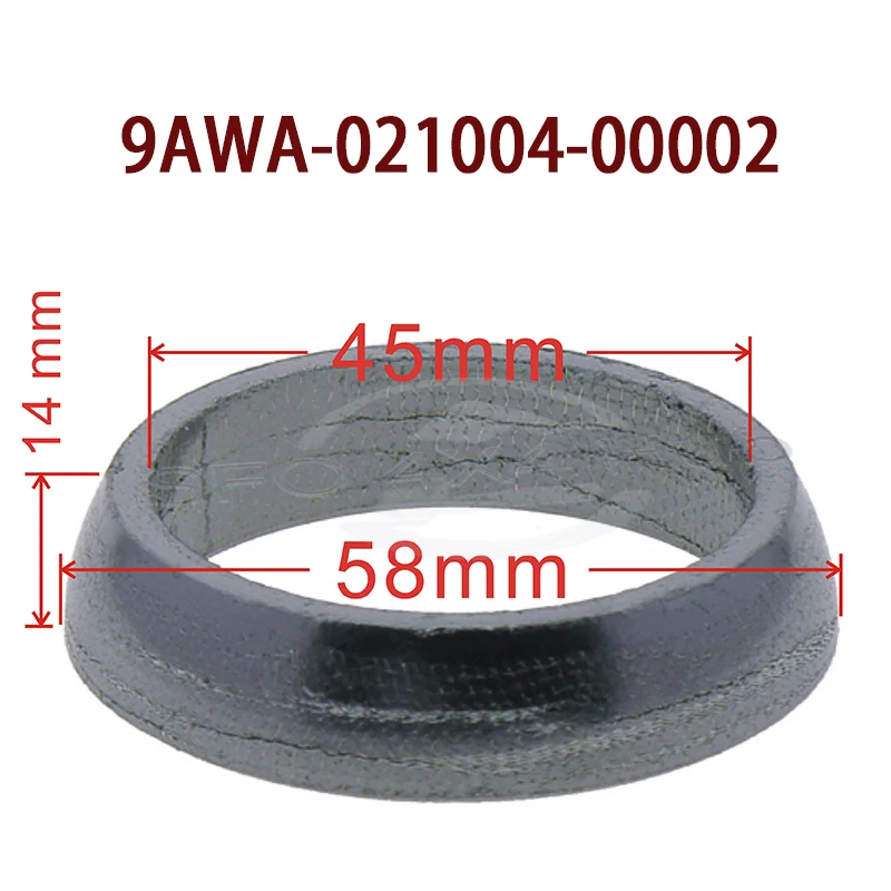 1Pcs Big Exhaust Ring Muffler Collar for CFmoto 600 Utility U6 800XC 850 X8H.O. 950 950EX 950HO 1000 X10 U10 9AWA-021004-00002