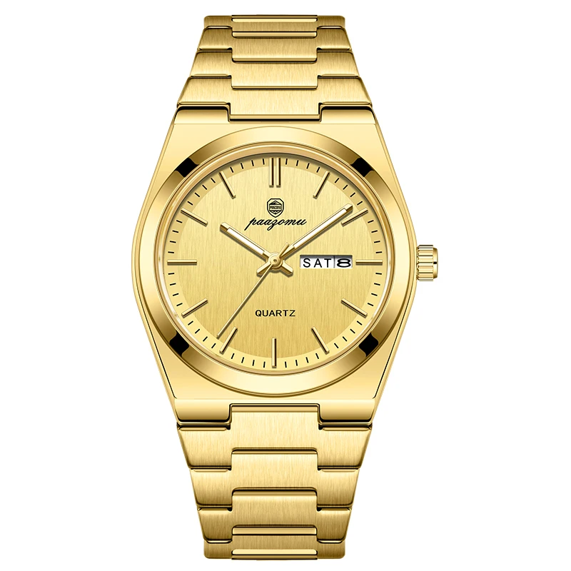 Minimalist Waterproof Quartz Watch, Unisex