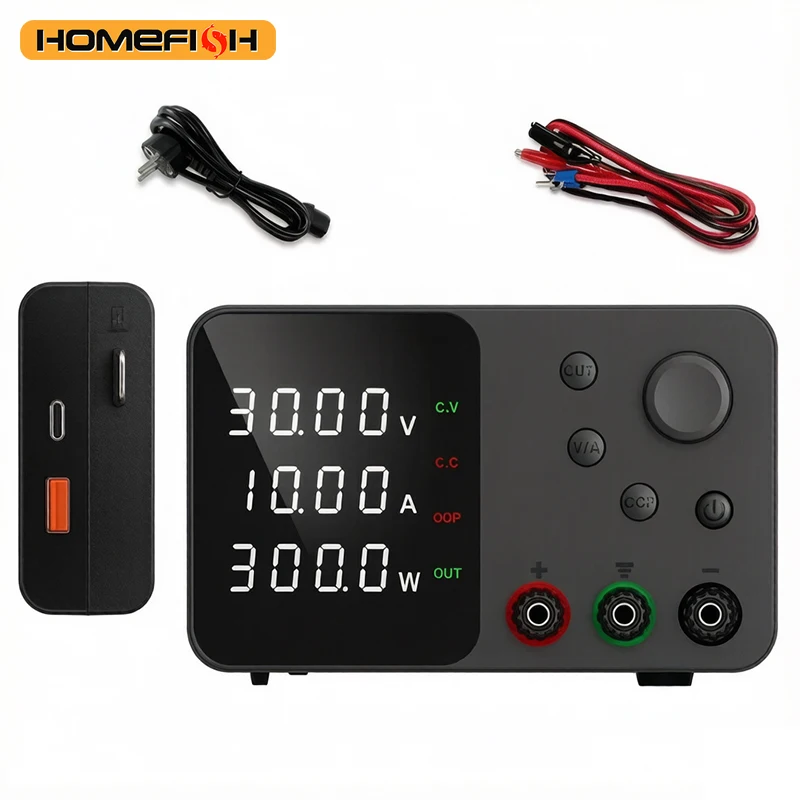 30V 60V 5A Adjustable Regulated DC Switching Power Supply For Phone Laptop Repair and Battery Charging