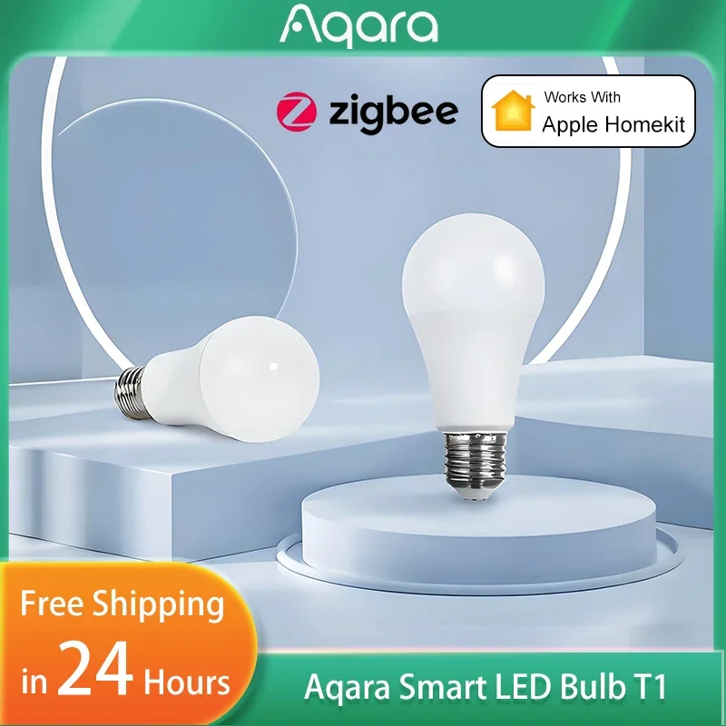 

Aqara Smart LED Bulb T1 Zigbee 3.0 E27 6500K 220-240V Bluetooth Remote Bulb Smart Home Light for Homekit Alexa Google Assistant
