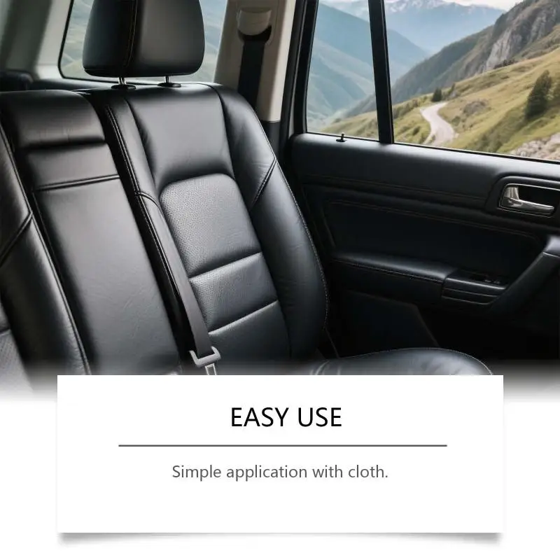 High Gloss Car Plastic Restorer for Interior Surfaces Leather and Panel Renewal UV Protection Coating for  Auto Detailing
