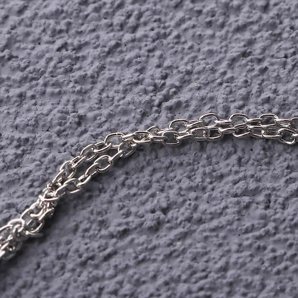 Presentes acessório mágico close-up adereços mágicos para crianças anel mágico anel de nó de metal anel mágico corrente truques de magia