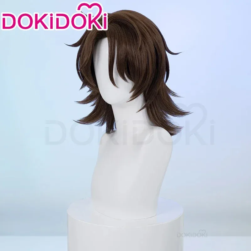 Wiwiwi 123 لعبة هونكاي: ستار رايل دوكيدوكي الرجال مقاومة للحرارة الشعر القصير غالاغر تأثيري شعر مستعار مجاني Ca #1