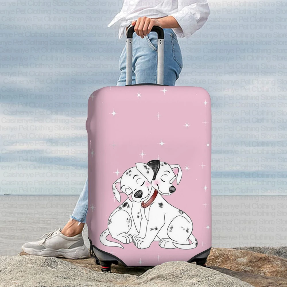 Suitcase Cover Protective Case Disney Snoopy Cute Pattern Luggage Dust Cover Suitable for 18-32 Inch Luggage Travel Accessories