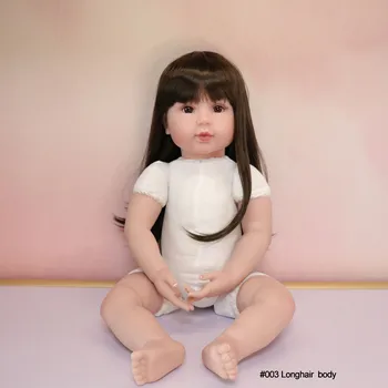 YingHuanMei 24 inch reborn baby doll body handmade baby toddler doll accessories