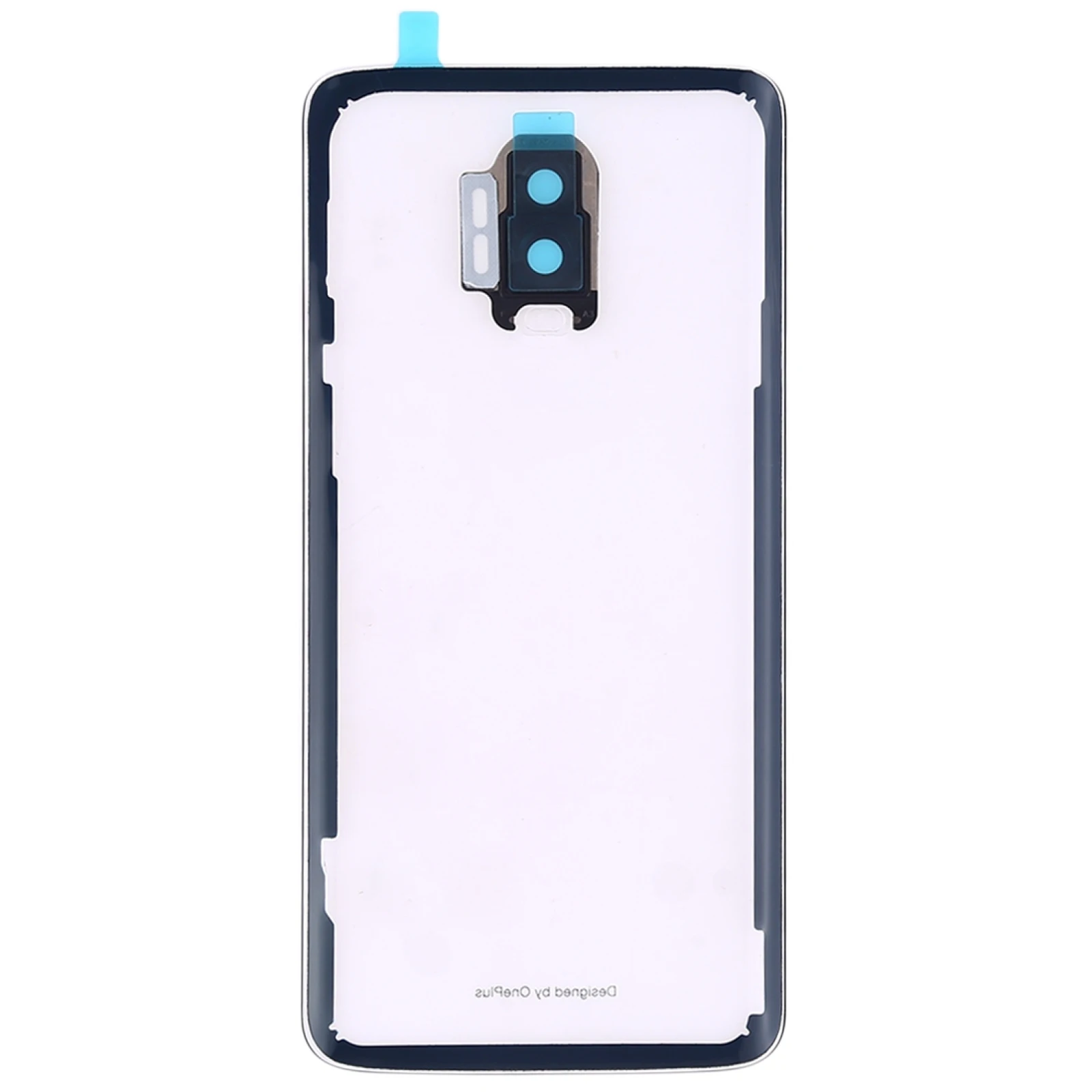 For OnePlus 6T Battery Back Cover with Camera Lens