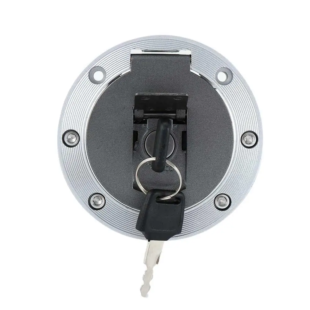 

quality Stainless Steel For YZF 600 750 XJR1200 XJR400 With 2 Keys Fuel Cap Motorbike Oil Tank Cap Motorcycle Gas Tank Cover