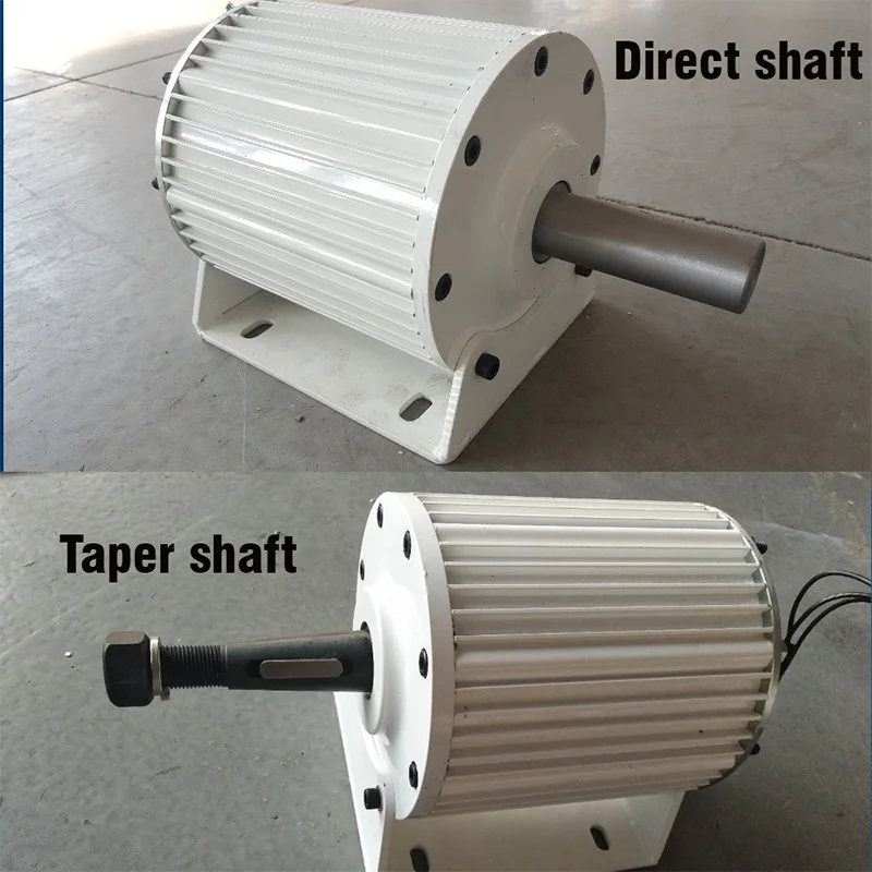 Imagem -06 - Alternadores ac Ímã Permanente sem Engrenagens Baixo Rpm para Turbina Eólica e Aquática Motor Diesel 10kw 20kw 110v 220v 380v