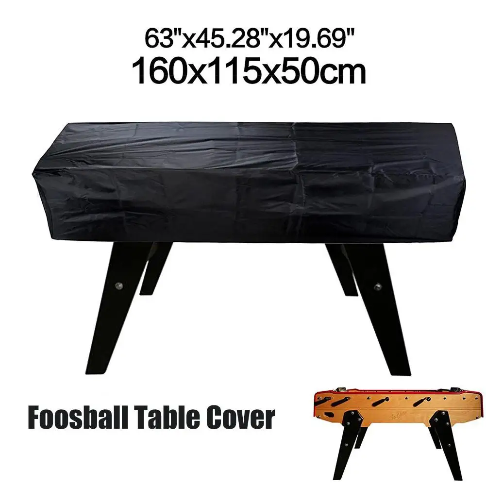 Foosball Table Cover Soccer Table Cover Heavy Duty Waterproof Soccer Cover Dustproof Table Protective Cover Game Room Outdoor