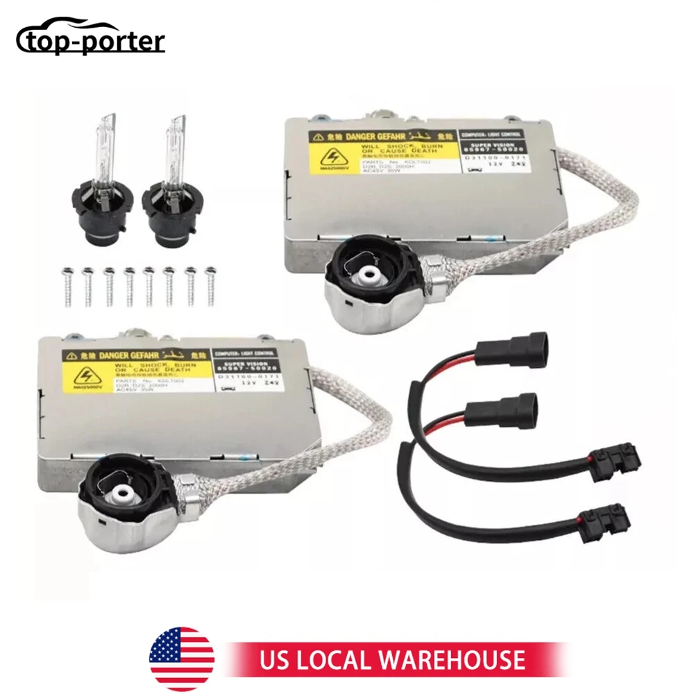 

39000-76943 85967-51010 85967-50020 для Lexus Rx350 ES300 ES330 IS300 2 шт. HID ксеноновый балласт модуль управления фарами