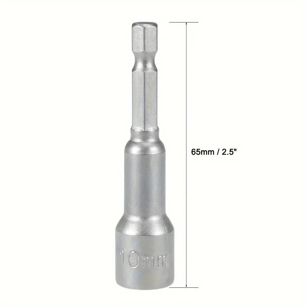 ASDTODW 6-19mm 마그네틱 소켓 및 육각 키 세트 - 다용도 전동 공구 사용을 위한 드릴 비트 어댑터