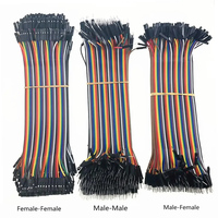 10cm 120pcs/set of Dupont wires female-to-male/ male-to-female/ male-to-male 40pcs/row Jumper Du-pont Wire Cable For PCB DIY KIT
