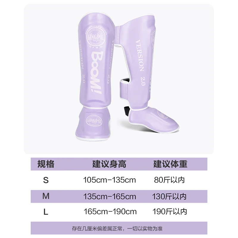 Professional Kickboxing Leg Guard Muay Ankle Protector Sparring MMA Shin Boxing Thickened Fighting Gear AnkleProtective Guards