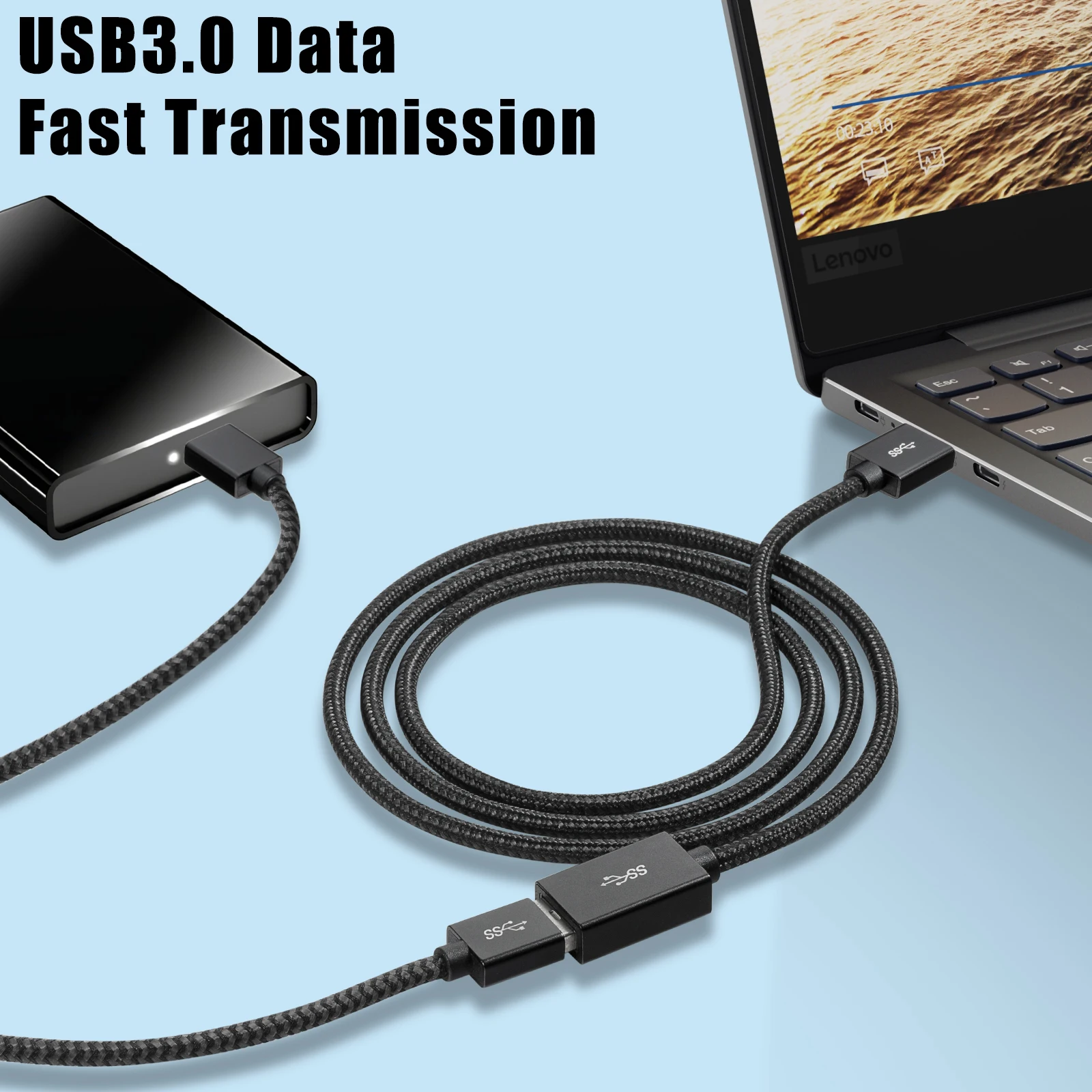 Cavo di prolunga USB Cavo USB 3.0 per Smart Laptop PC TV