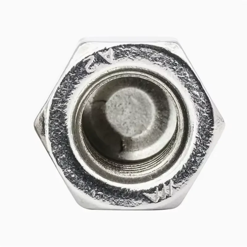 304 Stainless Steel One-piece Cap Nut, Hexagonal Cap Nut, Carbon Steel Ball Head High-profile Cap Nut