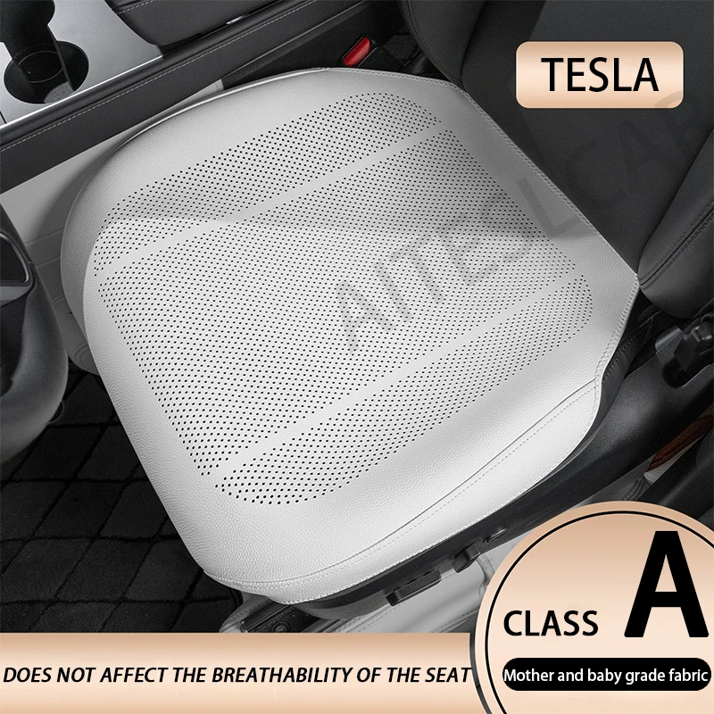 For Tesla 3/Y2026 Seat Cushion Summer Cool Cushion Ventilation Four-season Universal Seat Cushion Full-inclusive Comfort Cushion
