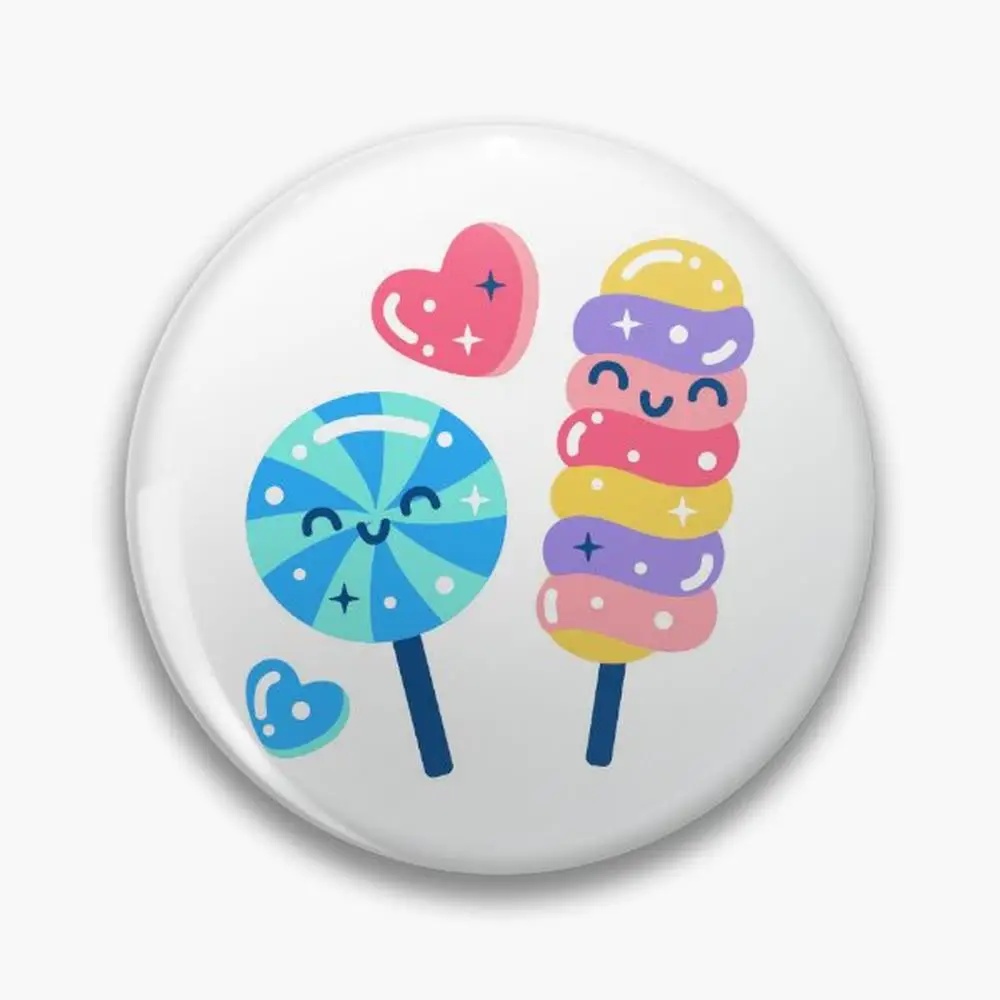 

Ice Cream Cone Pin Buttons Brooches Jewelry Accessory Customize Brooch Fashion Lapel Badges