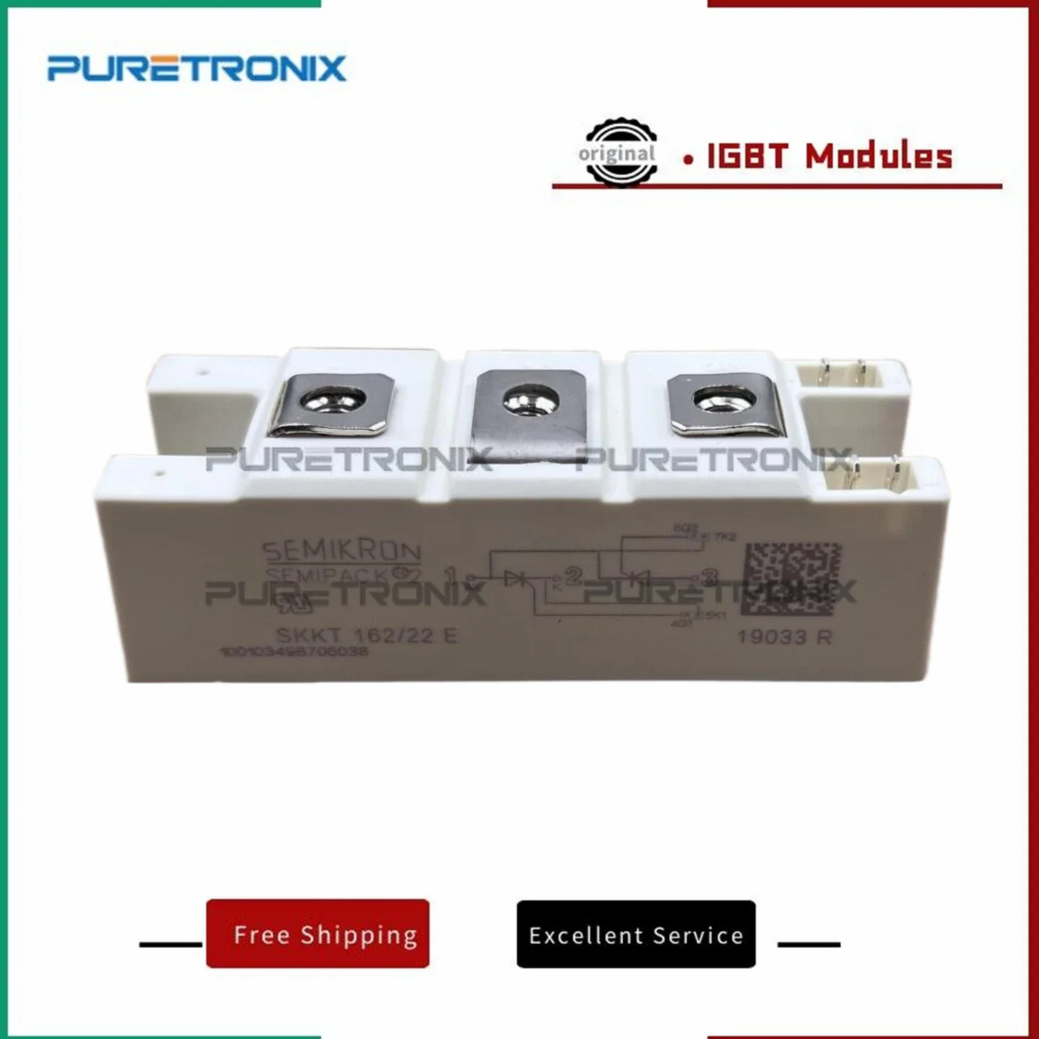 Новый модуль SKKT162/22E