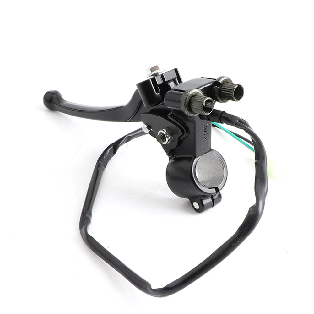 7/8'' 22mm Alloy Brake Lever Handle Assembly with Parking Brake for 49cc 50cc 70cc 90cc 110cc ATV Buggy Quad Bike Go Kart Parts