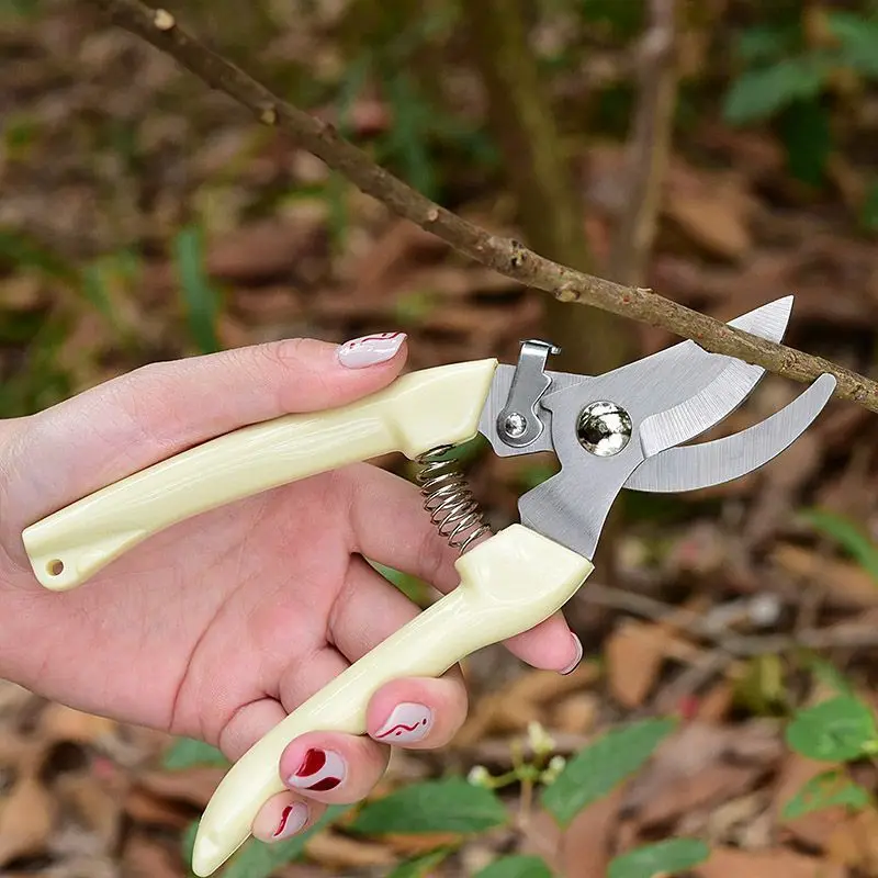 Gartenschere, Arbeitsersparnisschere für Blumen und Zweige, professionelles Handtrimmwerkzeug für Obstbäume und Gartenpflanzen