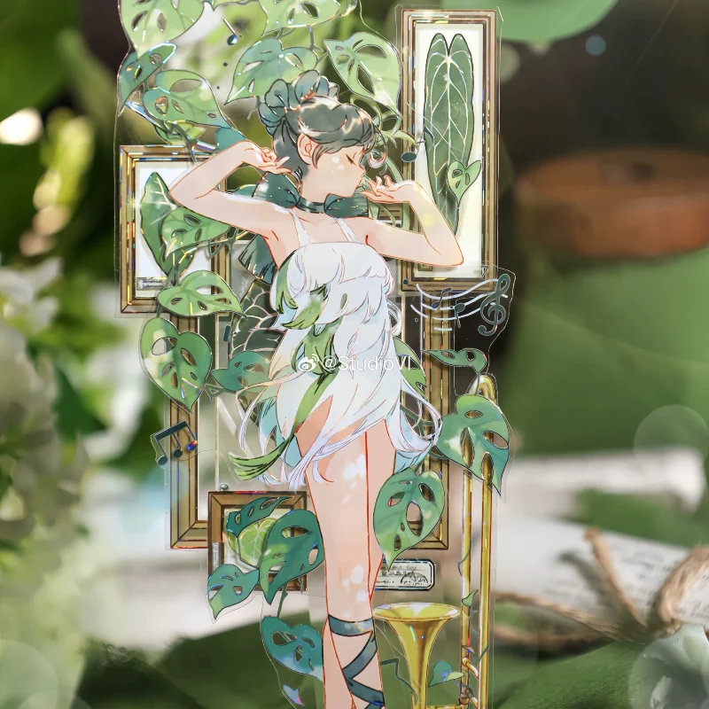 

Гриль и растения зеленый лист блестящая лента для домашних животных наклейки васи журнал украшение для коллажа