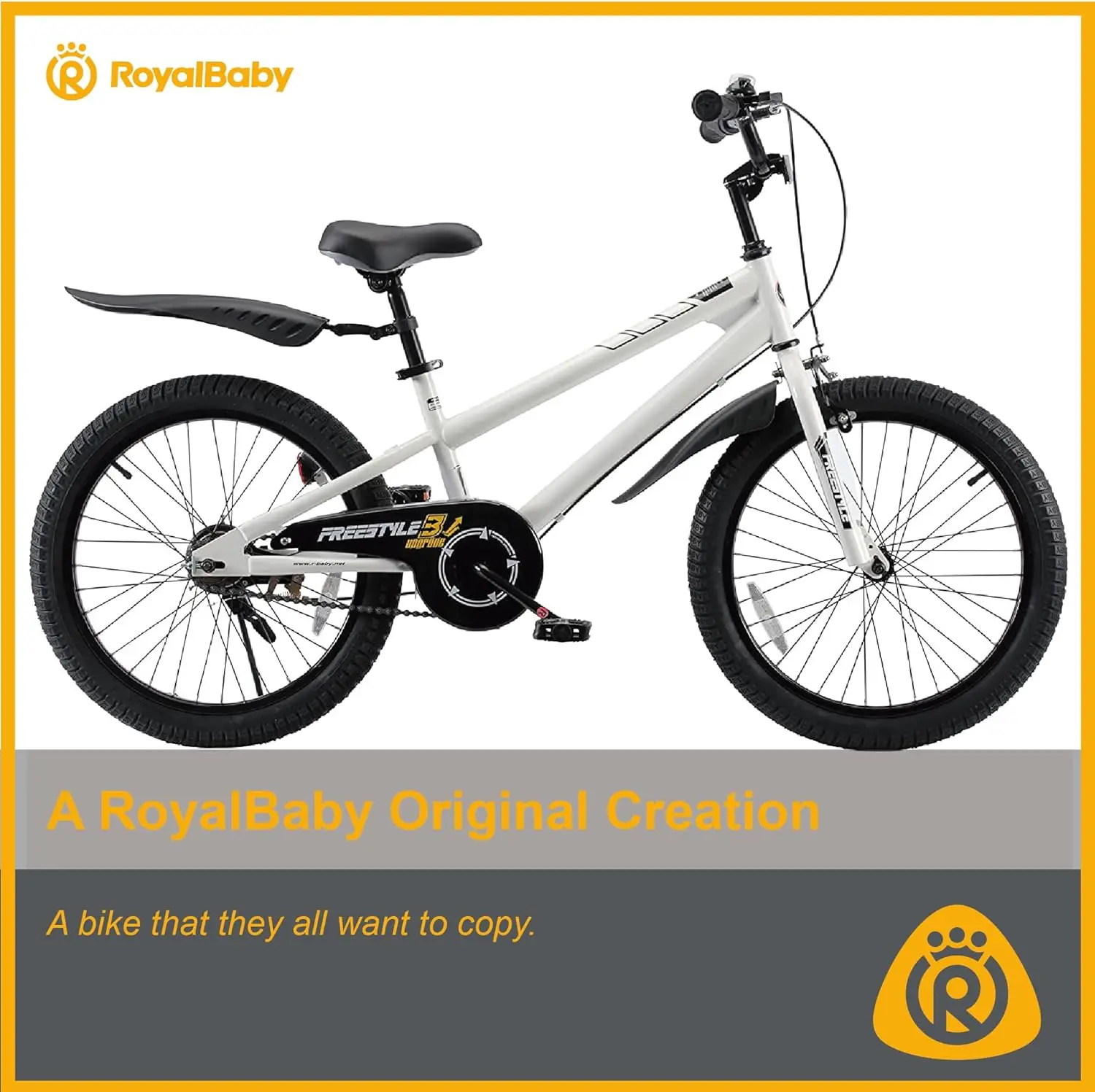 Freestyle Kids Bike 12 14 16 18 20 Inch Childrens Bicycle for Boys Girls Ages 3+ Years 2 Styles