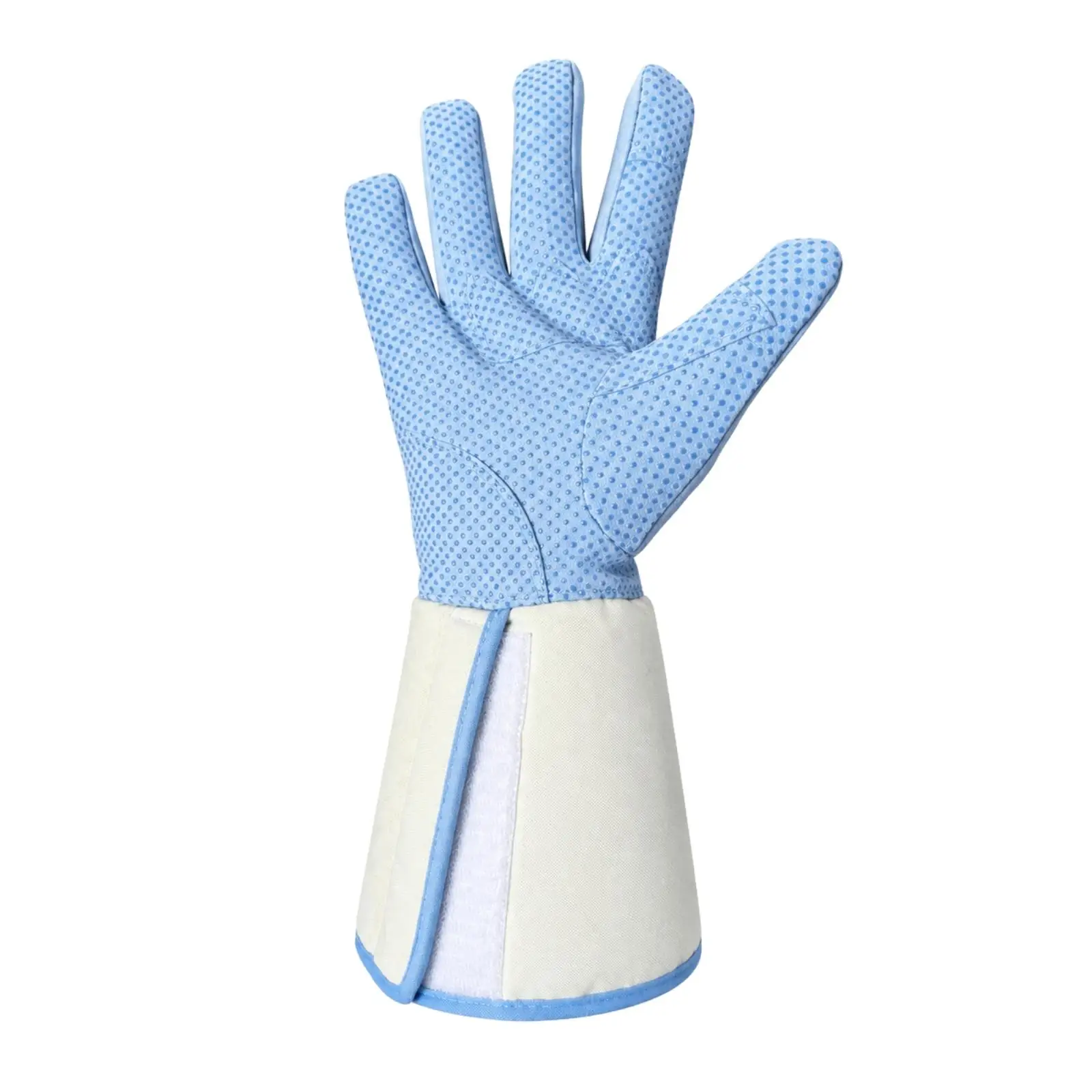 Protective Fencing Glove Long Cuff Forearm Coverage Flexible Wrist Movement for Fencing Matches