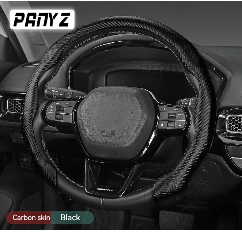 Non-slip Car Steering Wheel Cover Suede For Jeep Renegade Compass Patriot Cherokee Wrangler Car Accessories