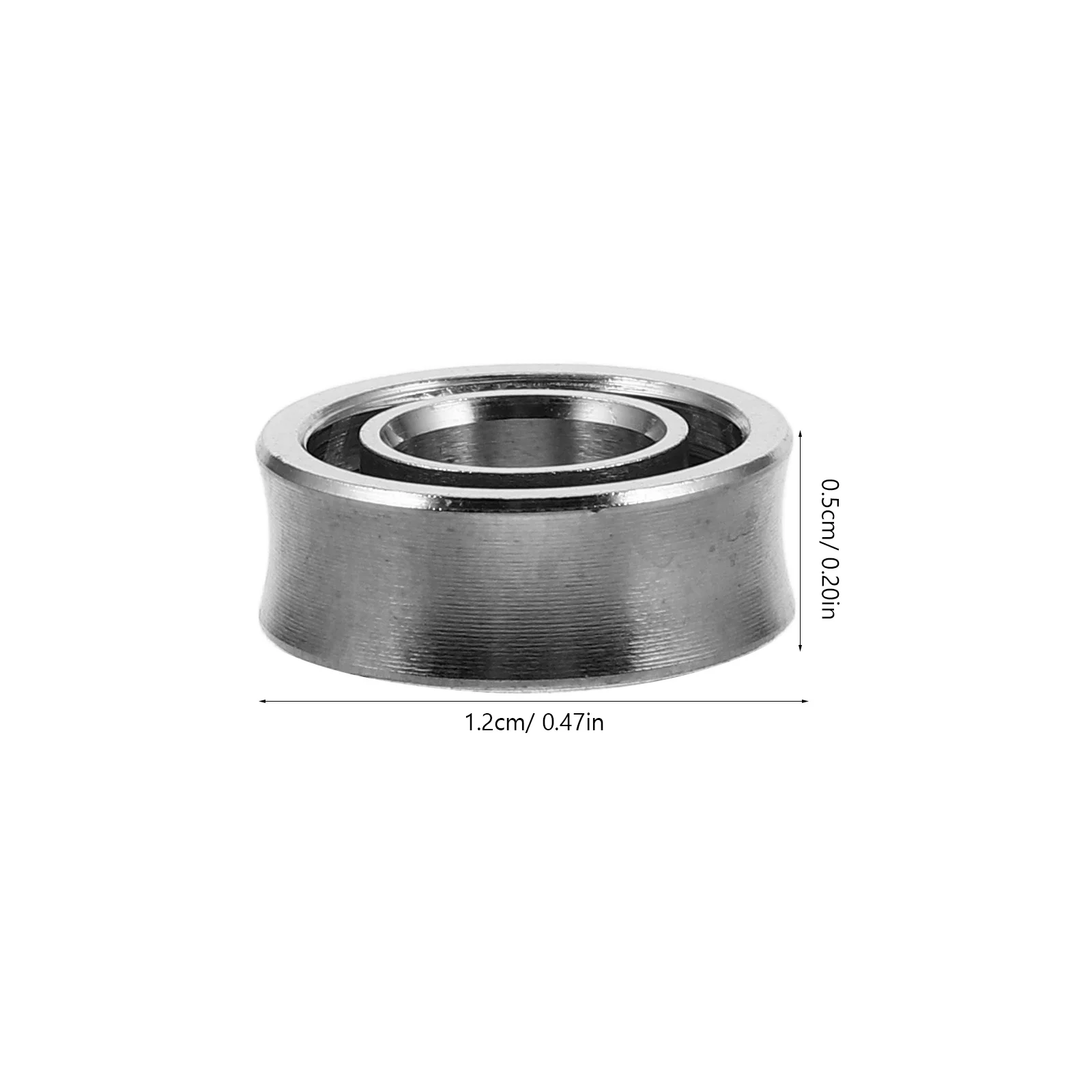 4pcs Yoyo Ball Bearings 10 Ball High Precision Mini Deep Shaped Rubber Sealed For Smooth Performance Stable Steel