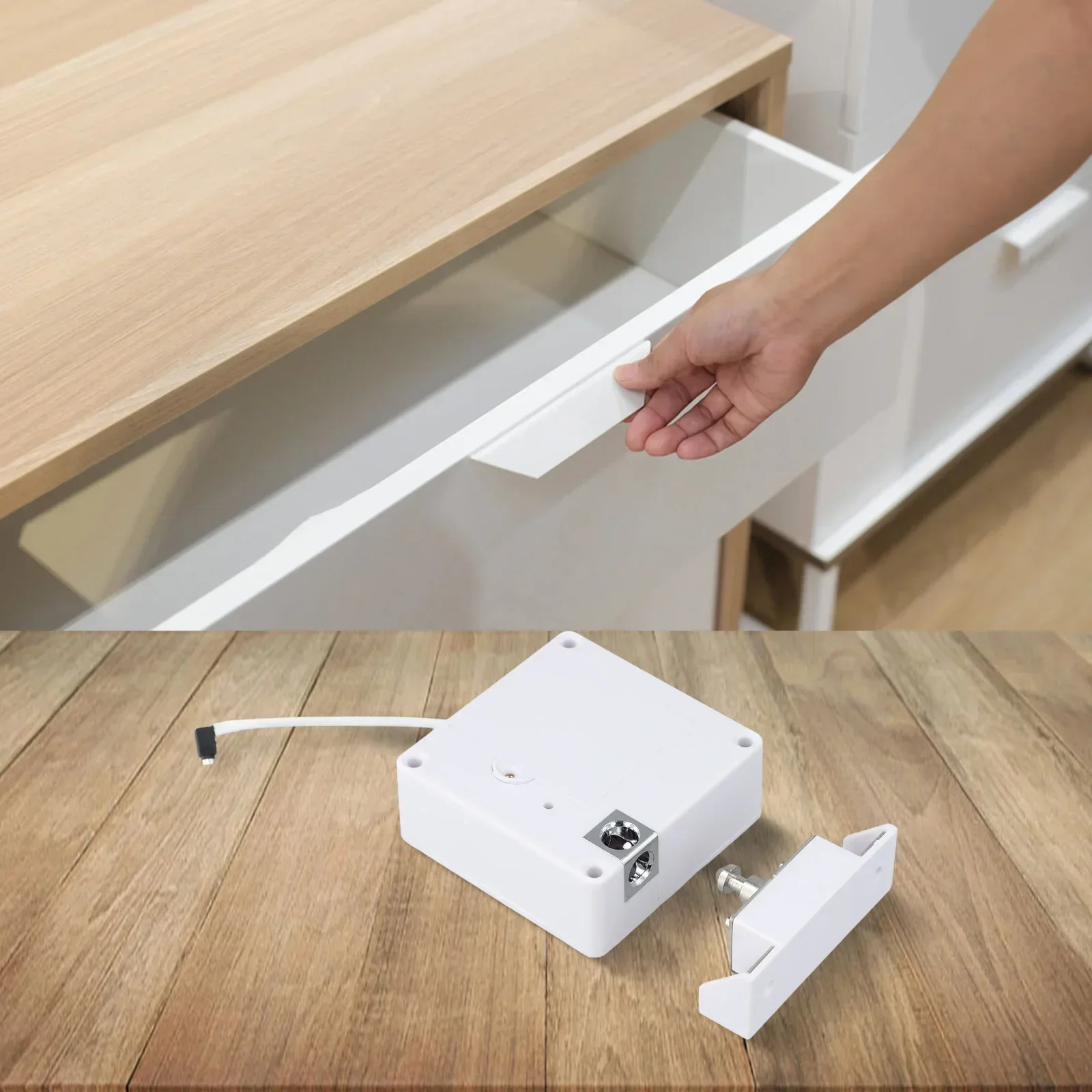 

Cabinet Security Lock Invisible Electronic Lock Home Security Advanced Unlocking Method Concealed Security System