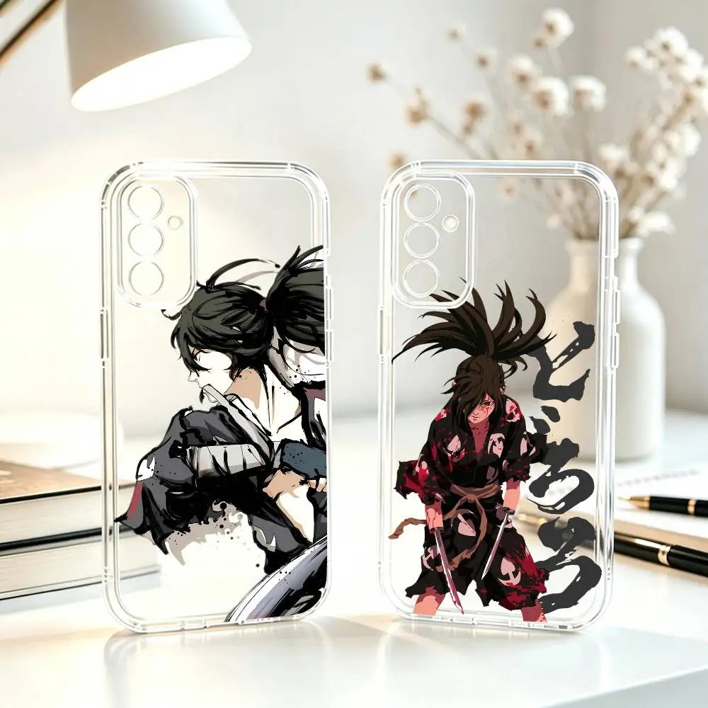 D-Dororo Phone Case For SamsungA10,12,20,21S,30,31,40,50,51,52,70,71 Transparent Cover