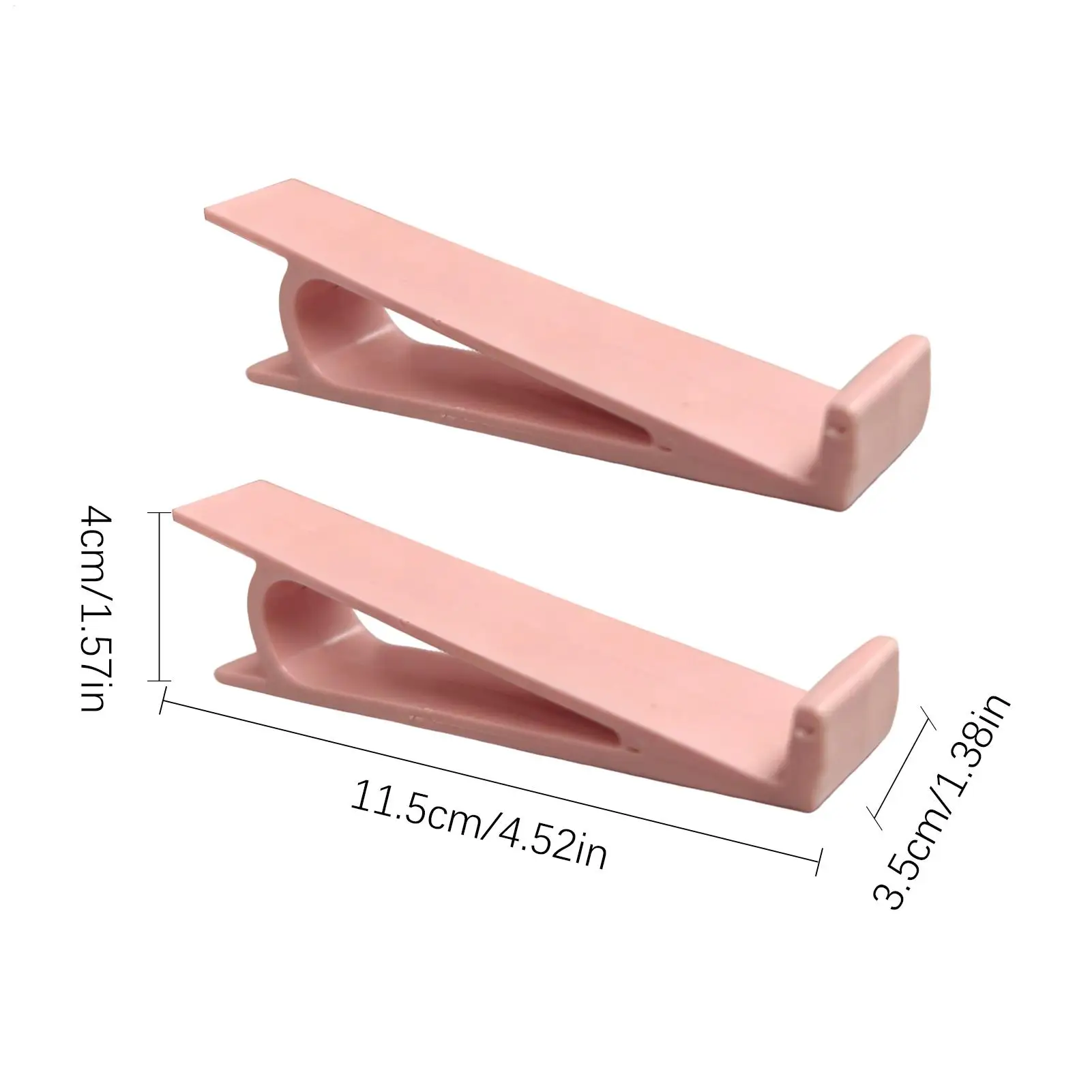 1 Pair Ergonomic Keyboard Riser Non-Slip Universal Stand with Multi-Color Perfect for Office Gaming Setup Keyboard Stand