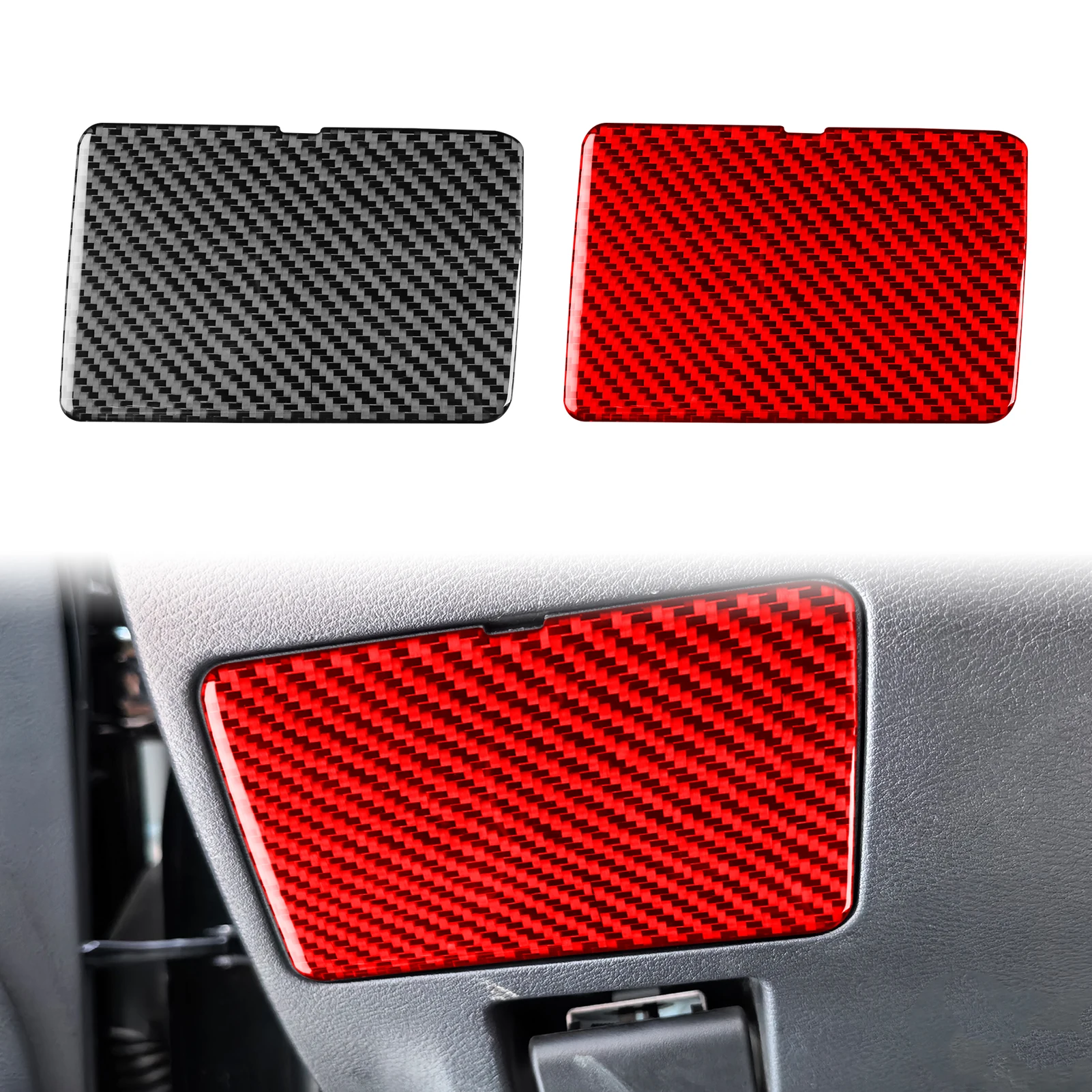 For Nissan Altima 2019 2020-2024 Carbon Fiber OBD interface 1 pc Decoration Trim Stickers Car Interior modification Accessories