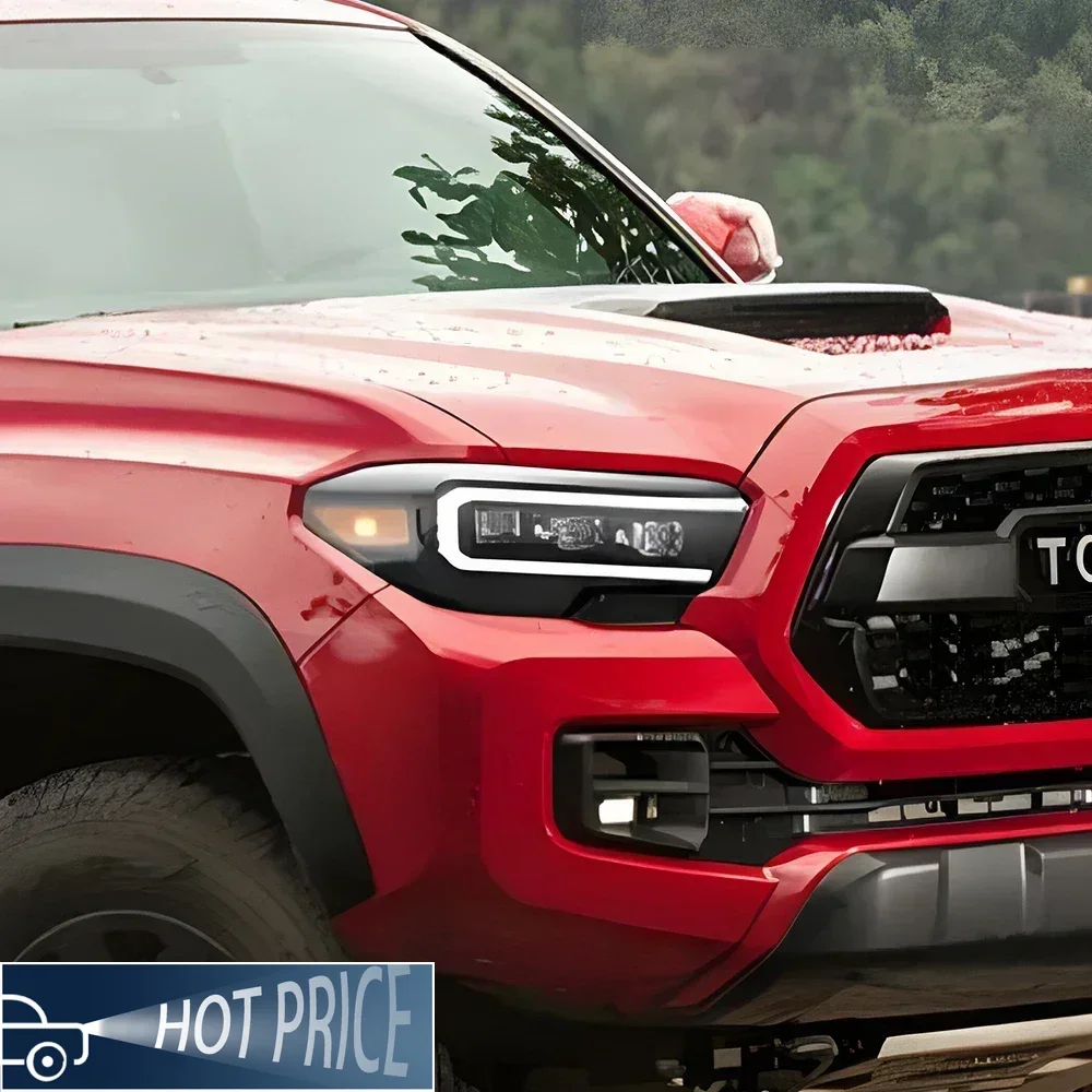 

For Toyota Tacoma 2016-2019 LED Auto Headlights Assembly Upgrade High Configuration 3 Projector Lens Car Front Lamp Accessories
